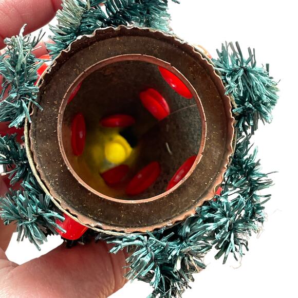 Vintage Winking Christmas Tree Merry Lite Lantern Hong Kong Lighted Works READ - Picture 8 of 16